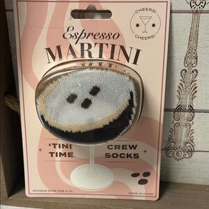 Tini Time Crew Socks - Brown